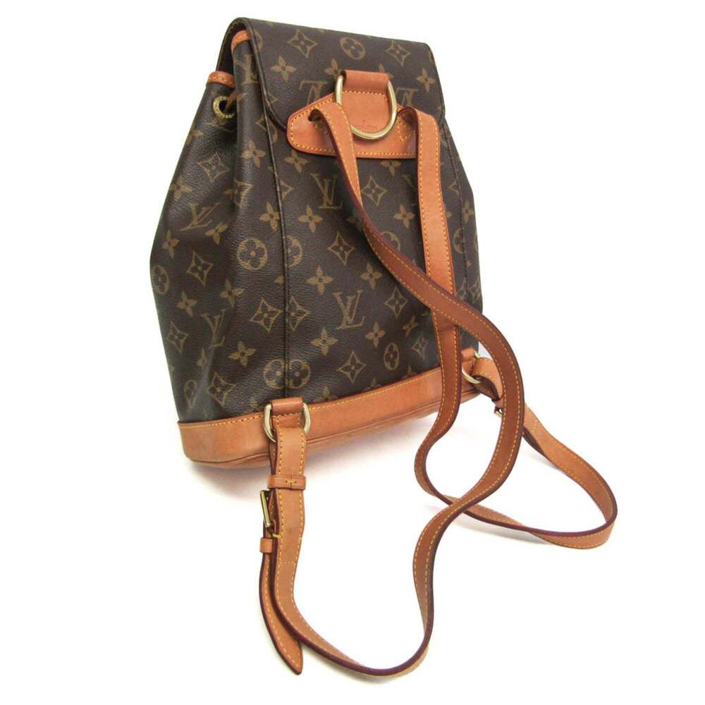 LOUIS VUITTON Brown Monogram Backpack - Picture 3 of 16